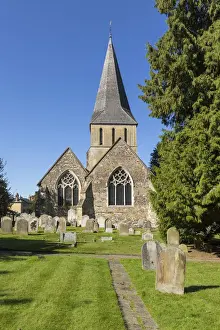 Parish Church in Shere - Location for the film The Holiday - Surrey, England