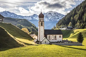 Austrian Gallery: Parish Church of St. Anthony in Niederthai in the Oetz valley, Tyrol, Austria
