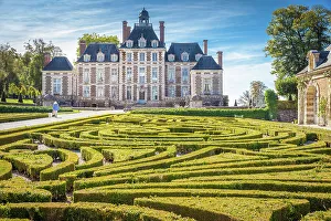 Calvados Gallery: Park and Chateau Balleroy, Calvados, Normandy, France