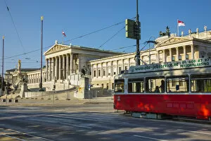 Images Dated 11th September 2017: Parliament building, Vienna, Austria