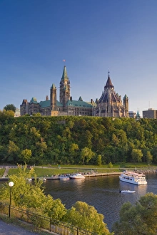 Parliament Hill and Ottawa River