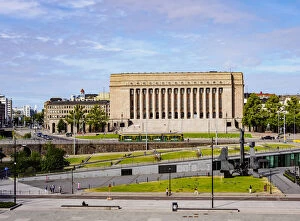 The Parliament House, Helsinki, Uusimaa County, Finland