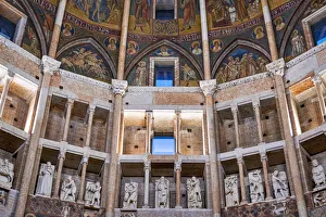 Emilia Prints: Parma Baptistery. Emilia Romagna, Italy