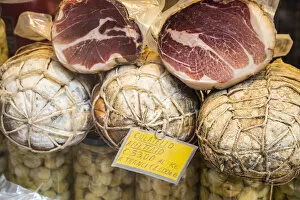 Images Dated 3rd June 2019: Parma hams, Bologna, Emilia-Romagna, Italy