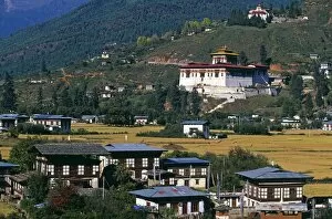 Images Dated 17th June 2009: Paro is Bhutans second largest town