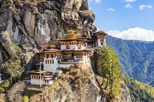 Images Dated 27th May 2020: Paro Taktsang (Tigers Nest), Paro District, Bhutan