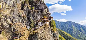 Bhutan Prints: Paro Taktsang (Tigers Nest), Paro District, Bhutan
