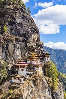 Paro Taktsang (Tigers Nest), Paro District, Bhutan