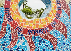 Parque del Amor, Lovers Park, Miraflores District, Lima, Peru