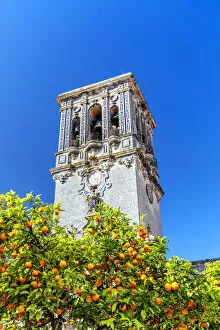 Images Dated 10th April 2019: Parroquia De Santa Maria or St. Mary Parish, Arcos de la Frontera, Andalusia, Spain