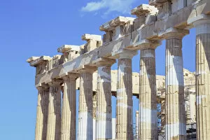 Images Dated 2nd October 2019: Parthenon temple on the Acropolis of Athens, Athens, Greece