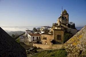 Extremadura Collection: Partial view of Jerez de los Caballeros, Extremadura, Spain