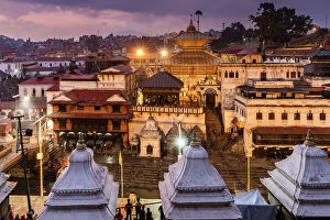 Kathmandu Collection: Pashupatinath Temple, Kathmandu, Nepal
