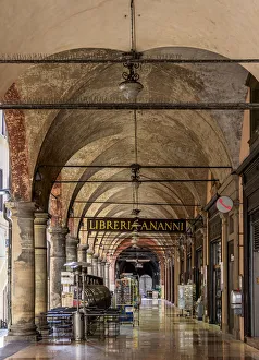 Karol Kozlowski Prints: Passageway at Via de Musei, Bologna, Emilia-Romagna, Italy