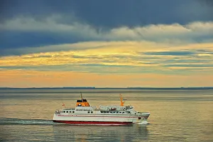 Passenger Ferry Prints: Passenger ferry in Bay of Fundy Grand Manan Island, New Brunswick, Canada