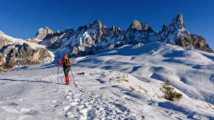 Adventure Sports Gallery: Passo Rolle, Pale di San Martino mountain, Trentino Alto Adige region, Dolomites Alps