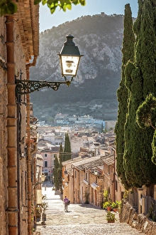 South Prints: Path to Calvary Hill in Pollenca, Mallorca, Balearic Islands, Spain