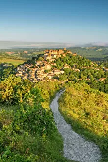 Images Dated 1st July 2022: Path Leading to Cordes-sur-Ciel, Tarn, Occitanie, France