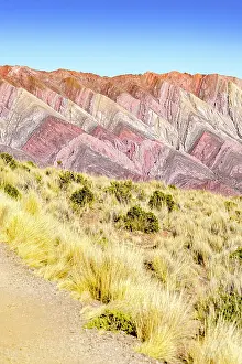 Jujuy Prints: Path to Serrania de Hornocal, Humahuaca, Jujuy, Argentina