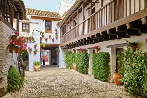 Images Dated 27th May 2022: Patio of the Posada del Potro, initially an inn founded on the 14th century