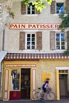 Cycling Prints: Patisserie, Villes-s-Auzon, Vaucluse, Provence, France