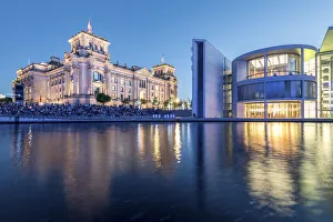 The paul-loebe and marie-elisabeth-lueders-haus in Berlin, Germany, Europe The paul-loebe and marie-elisabeth-lueders-haus in Berlin, Germany, Europe