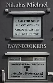 Pawnbroker, London, England, UK
