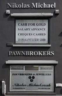 Images Dated 25th May 2012: Pawnbroker, London, England, UK