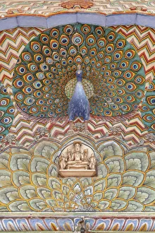 Gate Prints: Peacock Gate, City Palace, Jaipur, Rajasthan, India