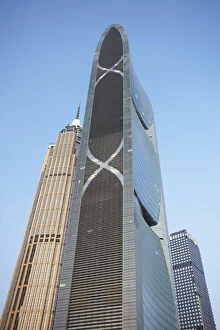 Images Dated 30th January 2012: Pearl River Tower, Zhujiang New Town area, Tianhe, Guangzhou, Guangdong Province, China