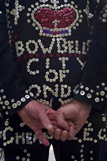 Pearly King and Queens Harvest Festival, London, England, UK