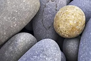 Abstracts Gallery: Pebbles in Sandymouth Beach, Cornwall, UK