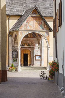 Squares Prints: Pellizzano church, Sole valley (val di Sole), Trento province, Trentino-Alto Adige, Italy