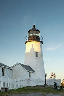 Pemaquid Point Prints: Pemaquid Point Lighthouse, Bristol, Maine, New England, USA