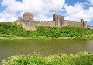 Grade I Prints: Pembroke Castle (Castell Penfro), Pembroke, Pembrokeshire, Wales