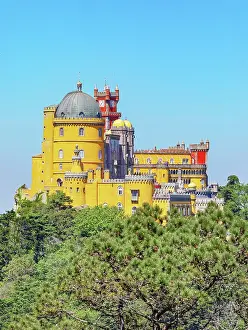 Pena Palace Prints: Pena Palace, Sintra, Portugal