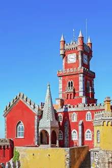 Fortification Prints: Pena Palace, Sintra, Portugal