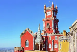 Pena Palace Prints: Pena Palace, Sintra, Portugal