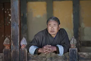 Images Dated 2nd February 2010: People of Ura in the Bumthang Valley of Bhutan