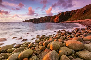 Coastal Landscape Prints: The Pepple beach, Bloody Foreland