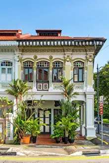 Shophouse Prints: Peranakan shophouses, Katong, Singapore