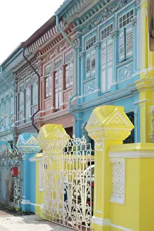 Shophouse Prints: Peranakan shophouses, Katong, Singapore