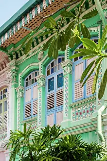 Shophouse Prints: Peranakan shophouses, Katong, Singapore