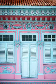 Shophouse Prints: Peranakan shophouses, Katong, Singapore