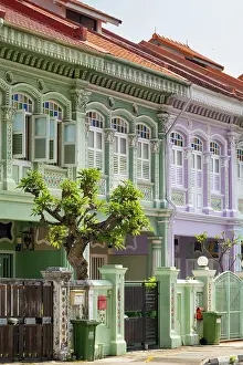 Shophouse Prints: Peranakan shophouses, Katong, Singapore