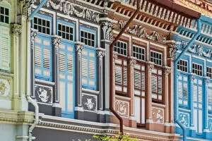 Images Dated 23rd August 2018: Peranakan Terrace House, Singapore