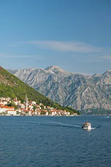 Adriatic Caost Prints: Perast, Kotor Bay, Montenegro