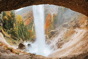 Flowing Prints: Pericnik waterfall, Triglav National Park, Julian Alps, Slovenia