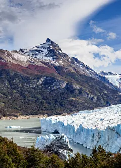 Perito Moreno Glacier, elevated view, Los Glaciares National Park, Santa Cruz Province