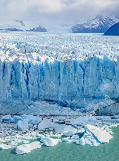 Perito Moreno Glacier, elevated view, Los Glaciares National Park, Santa Cruz Province